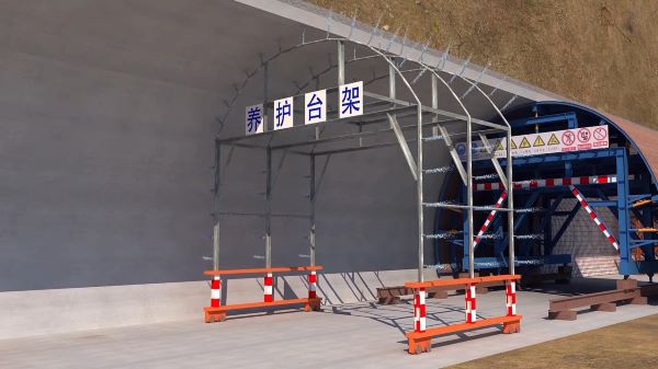 尚义县隧道施工动画制作公司 - 隧道施工工艺和施工方法 - 隧道施工汇报动画视频 - bim 工程施工动画